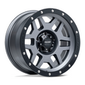 Pro Comp Alloys PA41 Phaser 17x9 Matte Graphite with Black Lip Wheel