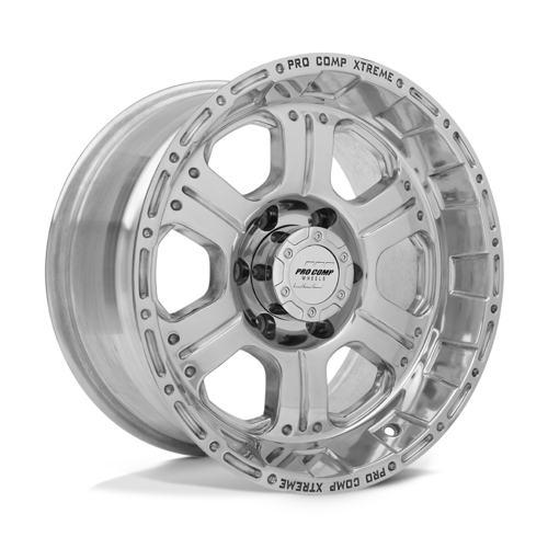 Pro Comp Alloys KORE 17x8 Polished Wheel with 6x139.7 Bolt Pattern and Zero Offset
