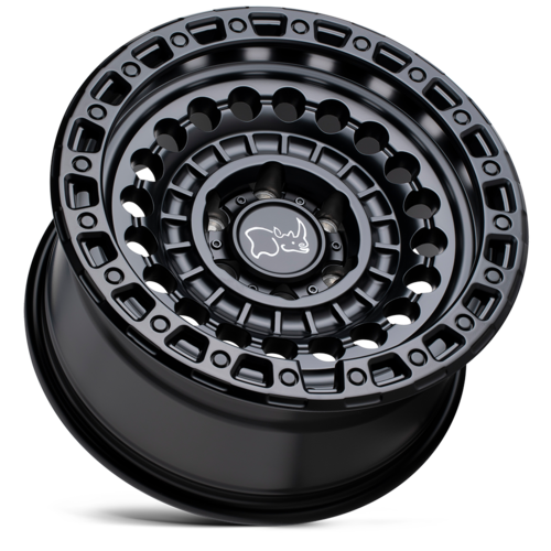 Black Rhino Hard Alloys Sentinel 17x8.5 Matte Black Wheel with 8x165.1 Bolt Pattern and 125.10 Center Bore