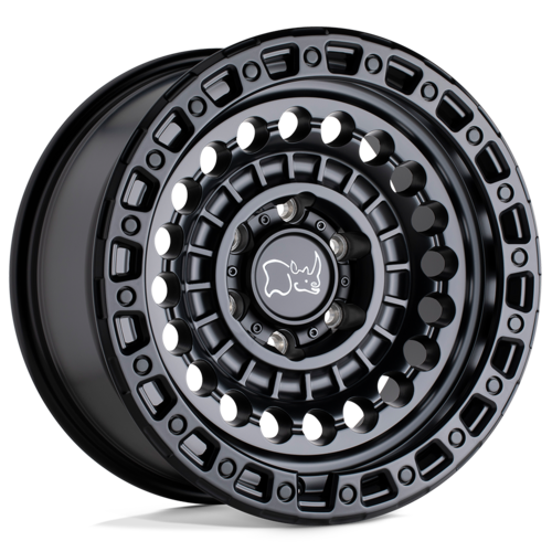 Black Rhino Hard Alloys BR Sentinel 17x8.5 Matte Black Wheel with 6x139.7 Bolt Pattern and -10 Offset