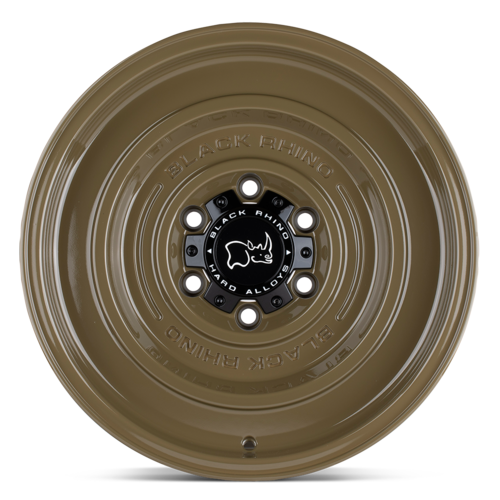Black Rhino Hard Alloys BR SOLID 17x9.5 -12 Offset 6x139.7 Bolt Pattern Gloss Alligator Green Finish