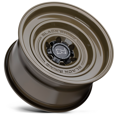 Black Rhino Hard Alloys BR SOLID 17x9.5 -12 Offset 6x139.7 Bolt Pattern Gloss Alligator Green Finish