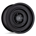 Black Rhino Hard Alloys BR SOLID 17x9.5 Matte Black Off-Road Wheel with 6x139.7 Bolt Pattern and -12 Offset