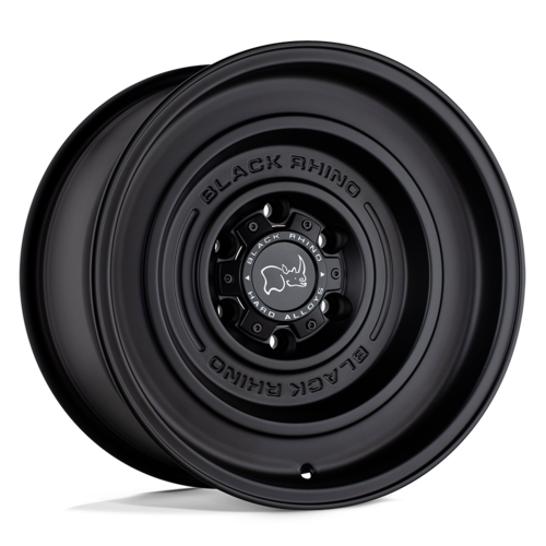 Black Rhino Hard Alloys BR SOLID 17x9.5 Matte Black Wheel with 5x127 Bolt Pattern and -18 Offset