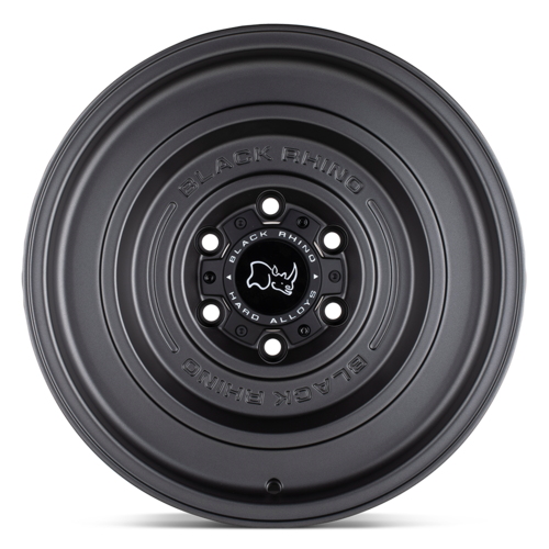 Black Rhino Hard Alloys BR SOLID 17x9.5 Matte Gun Black Wheel with -12 Offset and 6x139.7 Bolt Pattern