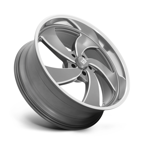 US Mag 1PC Desperado 24x9 Aluminum Wheel with 5x127 Bolt Pattern and Anthracite Milled Finish