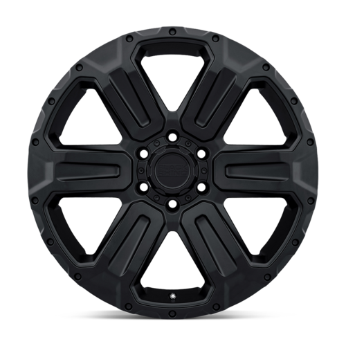 Black Rhino Hard Alloys BR WANAKA 20x9 Matte Black Wheel with 6x132 Bolt Pattern and +35 Offset
