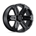Black Rhino Hard Alloys BR WANAKA 17x8.5 Matte Black Wheel with 6x135 Bolt Pattern and +12 Offset