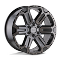 Black Rhino Hard Alloys BR WANAKA 18x9 Matte Gunmetal Wheel with 6x139.7 Bolt Pattern and +12 Offset
