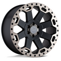 Black Rhino Hard Alloys BR WARLORD 17x8 Matte Black with Machined Dark Tint Wheel