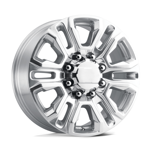 Performance Replicas PR207 22x8.5 Polished Wheel with Clear Coat and +15 Offset