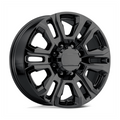 Performance Replicas PR207 22x8.5 Inch Gloss Black Wheel with 8x165.1 Bolt Pattern and +15 Offset