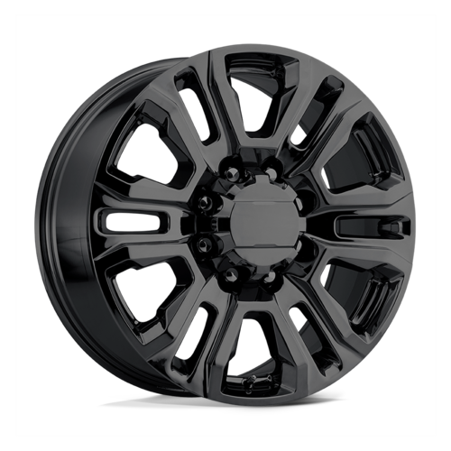 Performance Replicas PR207 22x8.5 Inch Gloss Black Wheel with 8x165.1 Bolt Pattern and +15 Offset