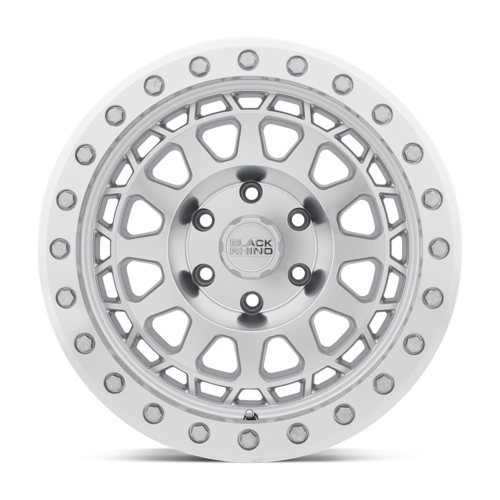 Black Rhino Hard Alloys BR PRIMM 17x9 Silver Mirror Face Wheel with 8x170 Bolt Pattern
