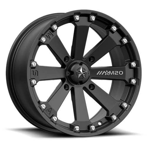 MSA Offroad Wheels M20 KORE UTV 14x7 Matte Black Wheel with 4x137 Bolt Pattern