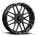 MSA Offroad Wheels M35 Bandit UTV 18x7 Gloss Black Milled Wheel