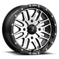 MSA Offroad Wheels M38 BRUTE UTV 14x7 Gloss Black Machined Wheel with 4x137 Bolt Pattern