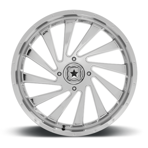 MSA Offroad Wheels M46 BLADE UTV 20x7 Chrome Wheel with 4x137 Bolt Pattern and 112.10 Center Bore