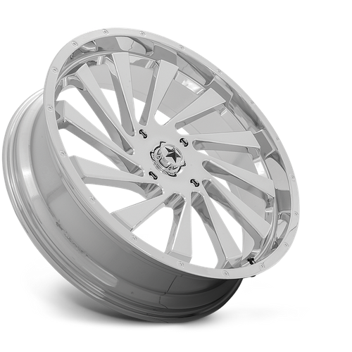 MSA Offroad Wheels M46 BLADE UTV 24x7 Chrome Alloy Wheel with 4x137 Bolt Pattern