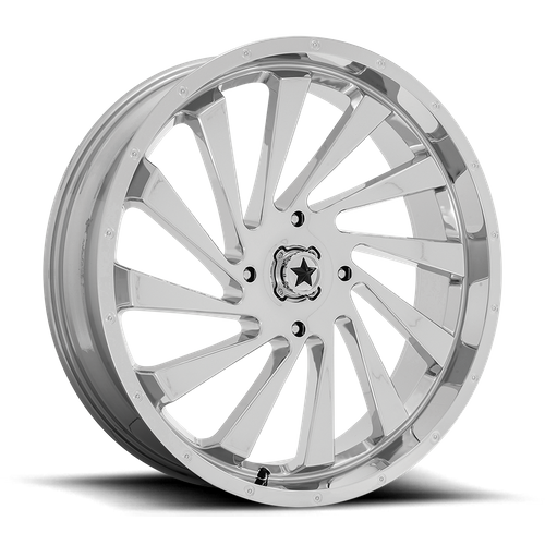 MSA Offroad Wheels M46 BLADE UTV 24x7 Chrome Alloy Wheel with 4x137 Bolt Pattern