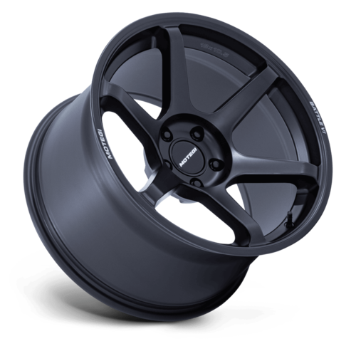Motegi MR160 Battle VI 18x9.5 Matte Blackbird Metallic Wheel with 5x114.3 Bolt Pattern and +40 Offset