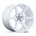 Motegi MR160 BATTLE VI 18x8.5 Matte Matsuri White Pearl Wheel with 5x114.3 Bolt Pattern and +22 Offset