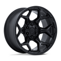 Moto Metal MO815 DUX 17x8.5 Blackout Wheels with 5x114.3/5x127 Bolt Pattern and +0 Offset