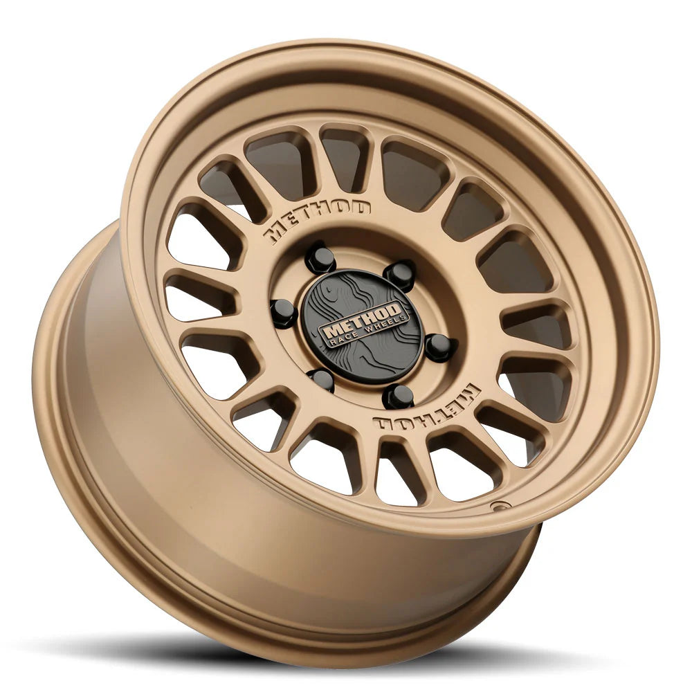 17X9 METHOD MR318 OFF-ROAD WHEELS - 6X5.50 WITH +00 OFFSET - BRONZE