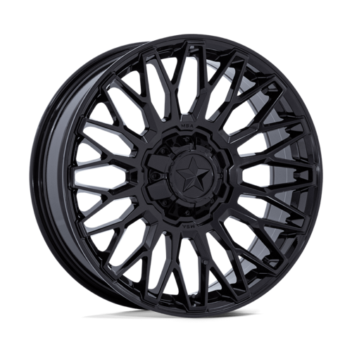 MSA Offroad Wheels M50 CLUBBER UTV 15x7 Gloss Black with 5x114.3 Bolt Pattern and +10 Offset