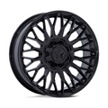 MSA Offroad Wheels M50 CLUBBER UTV 22x7 Gloss Black Wheel with 4x137/156 Bolt Pattern