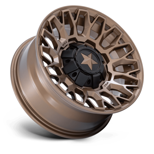MSA Offroad Wheels M50 Clubber UTV 15x7 Matte Bronze Wheel with 4x137/156 Bolt Pattern and +10 Offset