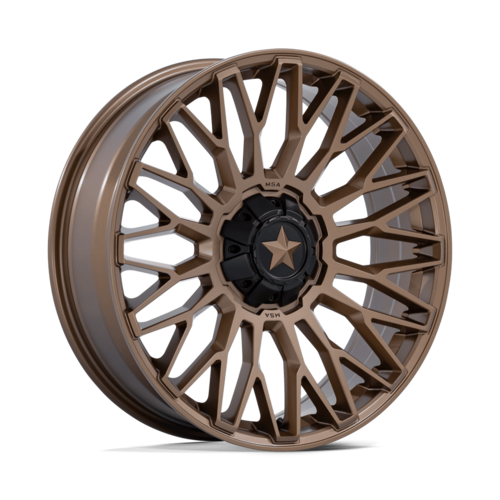MSA Offroad Wheels M50 Clubber UTV 24x7 Matte Bronze Wheel with 4x137/156 Bolt Pattern and 110.10 Center Bore