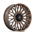 MSA Offroad Wheels M50 Clubber UTV 24x7 Matte Bronze Wheel with 4x137/156 Bolt Pattern and 110.10 Center Bore