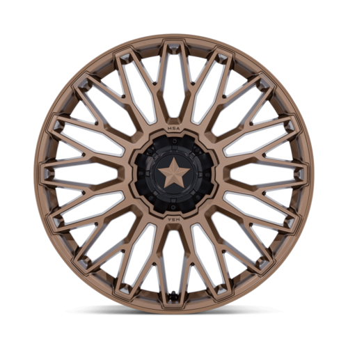 MSA Offroad Wheels M50 Clubber UTV 24x7 Matte Bronze Wheel with 4x137/156 Bolt Pattern and 110.10 Center Bore