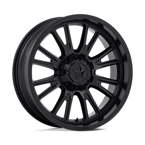 MSA Offroad Wheels M51 Thunderlips UTV 15x7 Matte Black with 5x114.3 Bolt Pattern and +10 Offset