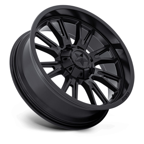 MSA Offroad Wheels M51 Thunderlips UTV 15x7 Matte Black with 5x114.3 Bolt Pattern and +10 Offset