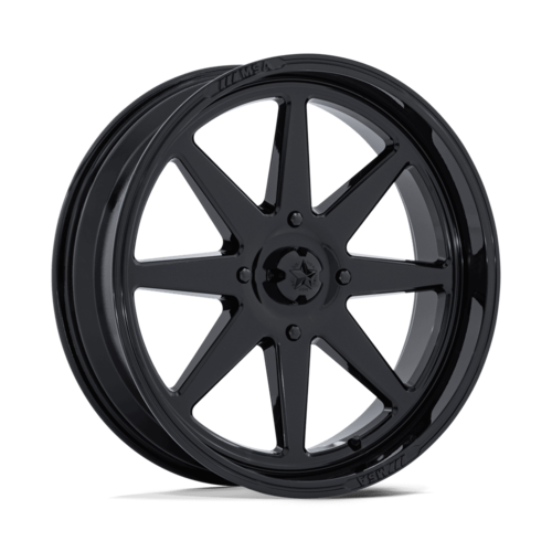 MSA Offroad Wheels M54 Spark UTV 18x7 Gloss Black with 5x114.3 Bolt Pattern and +10 Offset