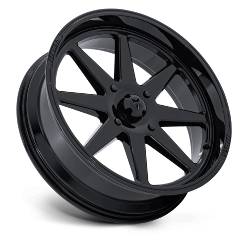 MSA Offroad Wheels M54 Spark UTV 14x7 Gloss Black with 4x137 Bolt Pattern and +10 Offset