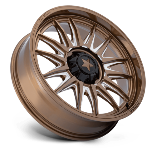 MSA Offroad Wheels M55 Commander UTV 20x7 Gloss Bronze Milled Wheel