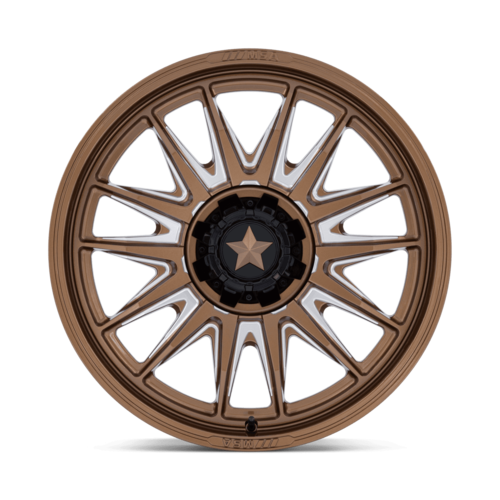 MSA Offroad Wheels M55 Commander UTV 20x7 Gloss Bronze Milled Wheel