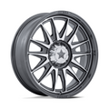MSA Offroad Wheels M55 Commander UTV 15x7 Silver with Machined Face - 5x114.3 Bolt Pattern, +10 Offset