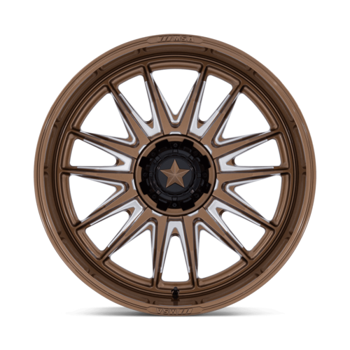 MSA Offroad Wheels M55 Commander UTV 24x10 Inch Gloss Bronze Milled Wheel