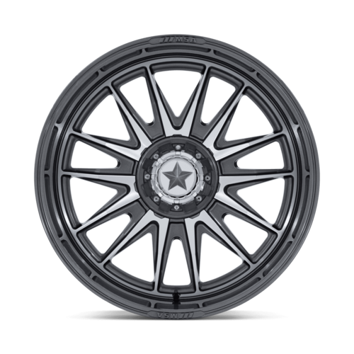MSA Offroad Wheels M55 Commander UTV 24x10 -25mm Platinum with Machined Face