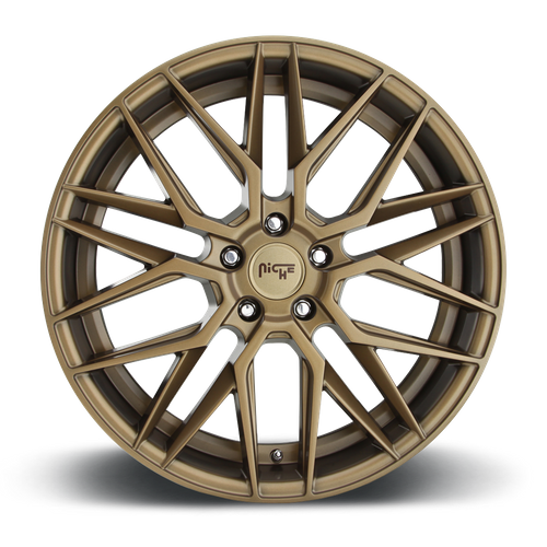Niche 1PC M191 Gamma 19x9.5 Bronze Matte Wheel with 5x120 Bolt Pattern and +40 Offset
