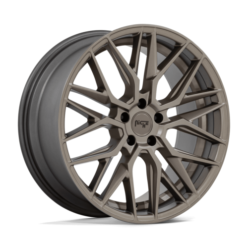 Niche 1PC M191 Gamma 18x8 Matte Bronze Wheel with 5x114.3 Bolt Pattern and +40 Offset