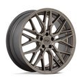 Niche 1PC M191 Gamma 19x8.5 Matte Bronze Wheel with 5x112 Bolt Pattern and 66.56mm Center Bore