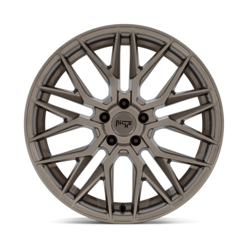 Niche 1PC M191 Gamma 19x8.5 Matte Bronze Wheel with 5x120 Bolt Pattern and +35 Offset
