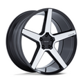 Niche 1PC NC283 MODENA 20x10.5 Inch Gloss Black Machined Wheel with 5x120 Bolt Pattern and +38 Offset