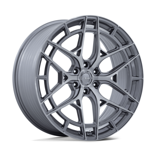 Niche 1PC NC284 ADRIA 22x10 Inch Silver Platinum Brushed Face Wheel with 6x139.7 Bolt Pattern and 20mm Offset