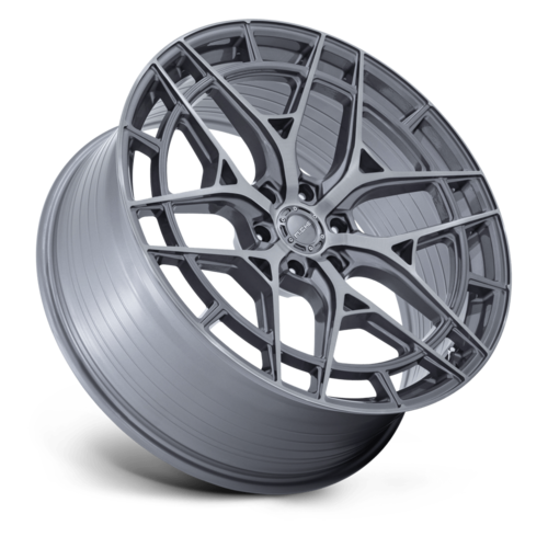 Niche 1PC NC284 ADRIA 22x10 Inch Alloy Wheel with Silver Platinum Brushed Finish and 6x135 Bolt Pattern